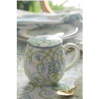 Laurence Llewelyn-Bowen 'Palm Court' Porcelain Mug With Lid Set