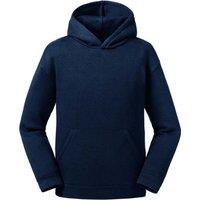 Russell Authentic Hooded Sweatshirt in Navy | Size: 3-4 Years