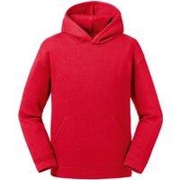 Russell Authentic Hooded Sweatshirt in Red | Size: 13-14 Years