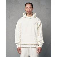 Kings Will Dream Men's Studio Scripted Hoodie in Off-White | Size: Large