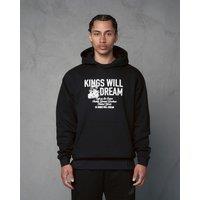 Kings Will Dream Men's Studio Cafe Boy Hoodie in Black | Size: Large