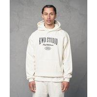 Kings Will Dream Men's Studios Hoodie in Off-White | Size: Large