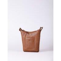 Lakeland Leather Women's 'Talkin' Medium Leather Cross Body Bag in Tan
