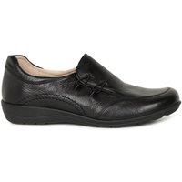 Caprice Women's 'Valerie' Casual Shoes in Black | Size: 3.5
