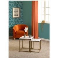 Seconique Dallas Nest of 2 Tables in White