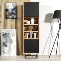 Mex Furniture LTD Display Cabinet 175cm Loft / Industrial