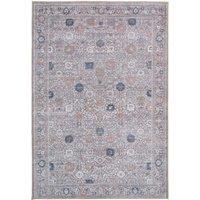 Kukoon Grey Distressed Extra Long Hallway Runner Rug Washable & Non-Slip Carpet | Size: 80 cm x 300 cm