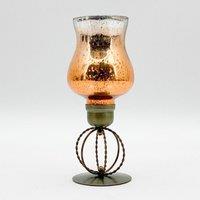 Minster 10 Inch Candle Holder - L14 x W14 x H31 cm - Gold | Size: 1 Pack