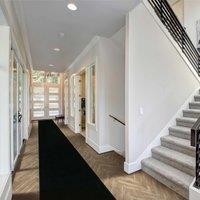 runrug Hallway Carpet Runner Rug - Soft & Comfy, 9mm - 'Plain' in Black | Size: 60 cm x 150 cm
