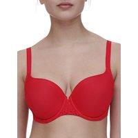 Chantelle Women's Norah Covering T-Shirt Bra in Red | Size: 32D