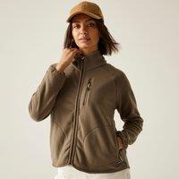 Regatta Women's Frankie Full Zip Insulating Fleece in Brown | Size: 18