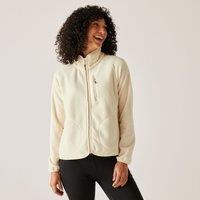 Regatta Women's Frankie Full Zip Insulating Fleece in Cream | Size: 18
