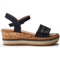 b.soleful Women's 'Solelii' Porvair Sandals in Black | Size: 3
