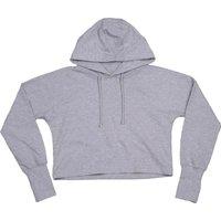 Mantis Women's Cropped Crop Top in Light Grey | Size: Large