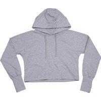 Mantis Women's Cropped Crop Top in Light Grey | Size: Medium