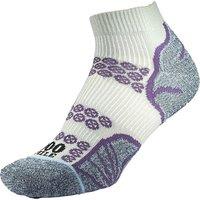 1000 Mile Women's Lite Ankle Socks in Silver | Size: Small