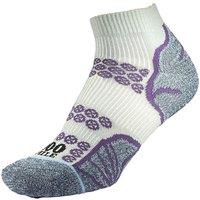1000 Mile Women's Lite Ankle Socks in Silver | Size: Medium