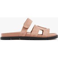Linzi Women's Emmy Dusky Pink Faux Nubuck Sandals in Nude | Size: 4-Standard Fit