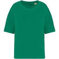 Native Spirit Women's Terrycloth T-Shirt in Emerald | Size: Large