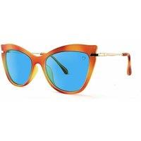 Ruby Rocks Women's Ischia Cateye Sunglasses in Light Brown