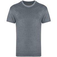 Native Spirit Men's Terry Towel T-Shirt in Mid Grey | Size: Medium
