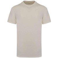 Native Spirit Men's Terry Towel T-Shirt in Ivory | Size: Small