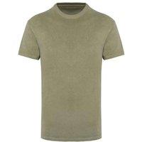 Native Spirit Men's Terry Towel T-Shirt in Light Green | Size: Medium