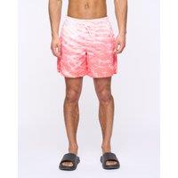 Henleys Men's Henpool Swim Shorts in Coral | Size: XL
