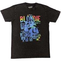 Blondie Men's Whiskey A Go Go T-Shirt in Black | Size: Large