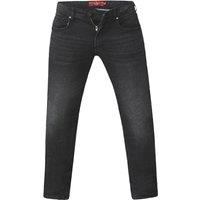 D555 Men's Benson Stretch Kingsize Jeans in Grey | Size: 48XL