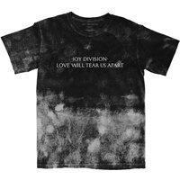 Joy Division Men's Love Will Tear Us Apart Tie Dye T-Shirt in Black | Size: Large