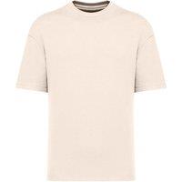 Native Spirit Men's French Terry T-Shirt in Ivory | Size: Large