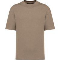 Native Spirit Men's French Terry T-Shirt in Medium Beige
