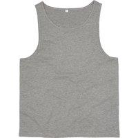 Mantis Men's Drop Arm Holes Vest in Light Grey | Size: Small