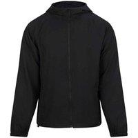 Just Cool Men's AWDis Track Jacket in Black | Size: Small