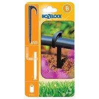 Hozelock 2770 Tube Stake 13mm (Pack 10) in Yellow