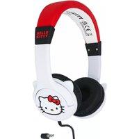 OTL Hello Kitty Kid's Wired Headphones with Ears in White