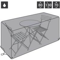 Charles Bentley Bistro Set Waterproof Outdoor Garden Furniture Cover - Black