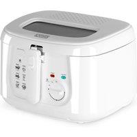 LIVIVO 2.5L Electric Deep Fat Fryer White with Viewing Window