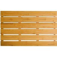 MANTRARAJ Bamboo Bathroom Duckboard Board Bath Shower For Bathroom Shower Mat in Brown