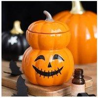 KDMD Stacked Pumpkin Oil Burner & Wax Warmer in Orange