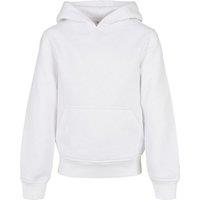 Build Your Brand Basic Hoodie in White | Size: 9-10 Years