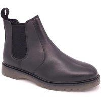 Frank James Men's Naseby Leather Chelsea Boots in Black | Size: 9