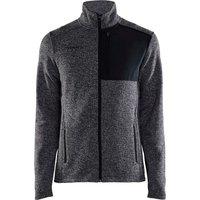 CRAFT Men's ADV Explore Fleece Heavy Jacket in Black | Size: Medium