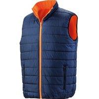 Result Men's Safeguard Reversible Soft Padded Safety Gilet in Burnt Orange | Size: Large