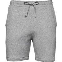 Bella + Canvas Men's Sponge Fleece Sweat Shorts in Mid Grey | Size: XS