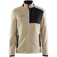 CRAFT Men's ADV Explore Pile Fleece Jacket in Ecru | Size: Small
