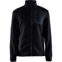 CRAFT Men's ADV Explore Pile Fleece Jacket in Black | Size: Medium