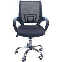 Lemon Pavilion Furniture Tate Mesh Back Office Chair - Mesh - L56 x W57 x H96 cm - Black | Size: 1 Pack