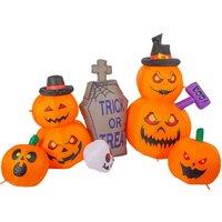 VFM e-Store Halloween Inflatable Pumpkin Graveyard Decoration Trick or Treat